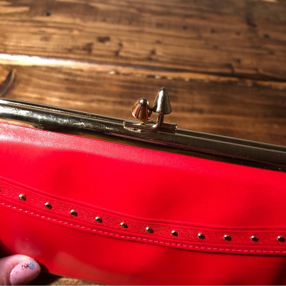 Rolf’s Vintage Red Cowhide Wallet/Coon Purse - Picture 3 of 13